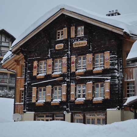 Ferienwohnung Alte Baeckerei Mürren Exterior foto